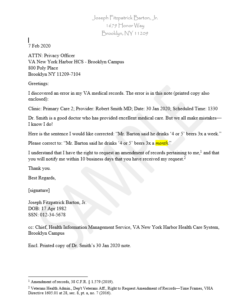  27 Sample Letter To Request Medical Records From Doctors