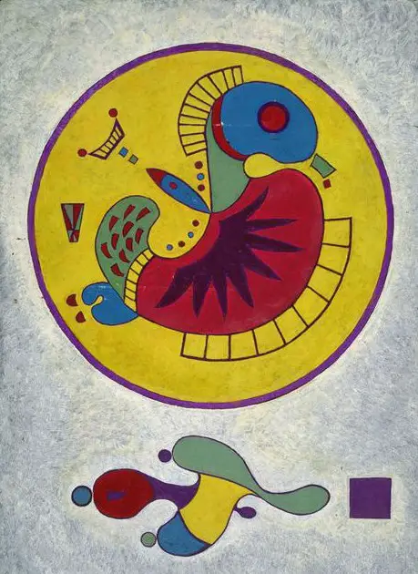Vassily Kandinsky (1866–1944), Untitled (1944) Kandinsky Untitled 1944